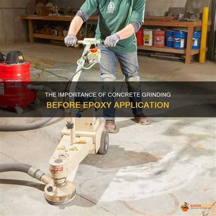 Do you have to grind concrete before epoxy?
