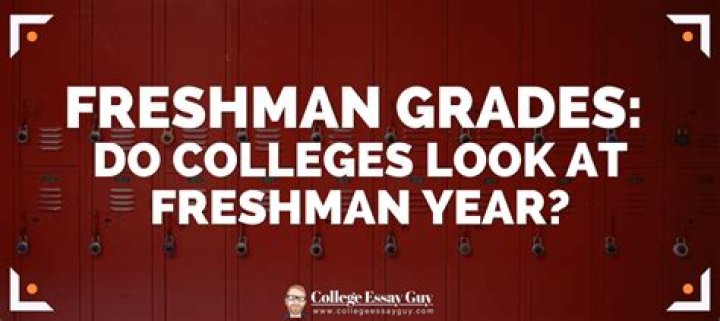 Does Georgetown look at freshman grades?