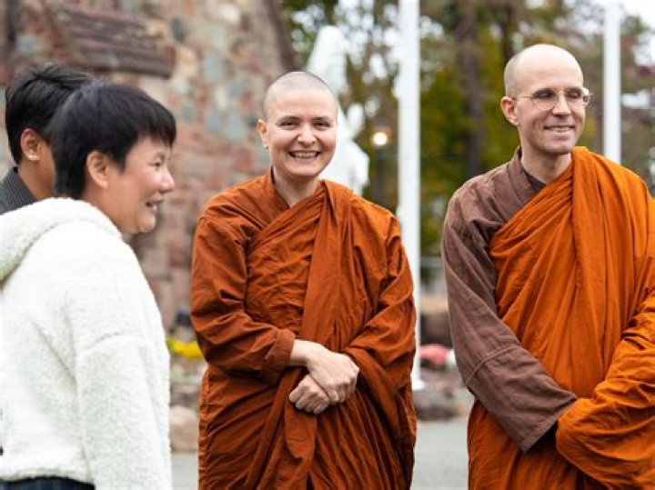 How do Buddhist monks look where can they be found in Coorg Class 10?