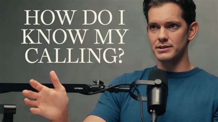 How do I know my calling in life?