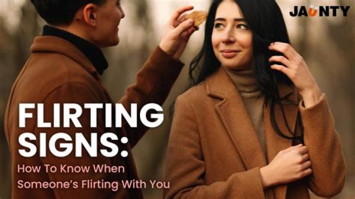 How do you flirt without someone knowing?