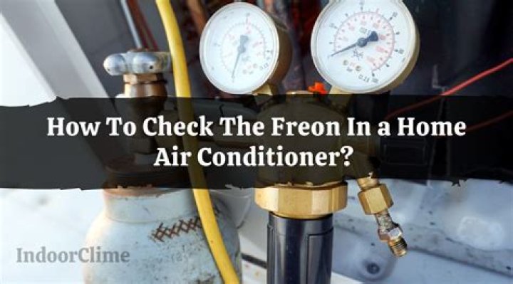 How do you know if your air conditioner needs Freon?