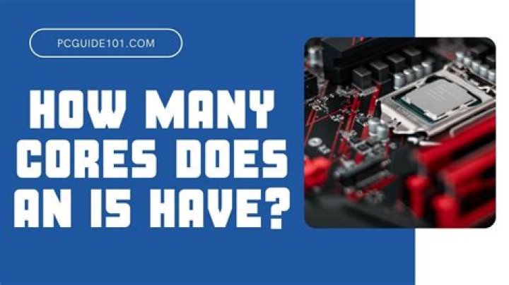 How many cores does an i9 have?