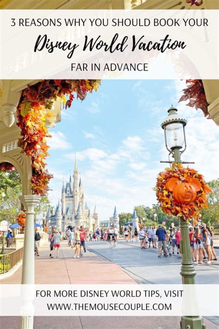 Is it cheaper to book Disney in advance?