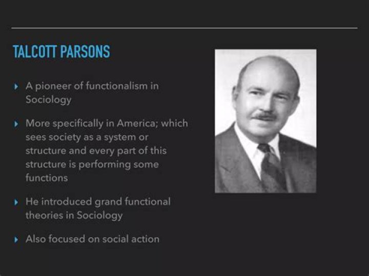 What are Talcott Parsons theories?