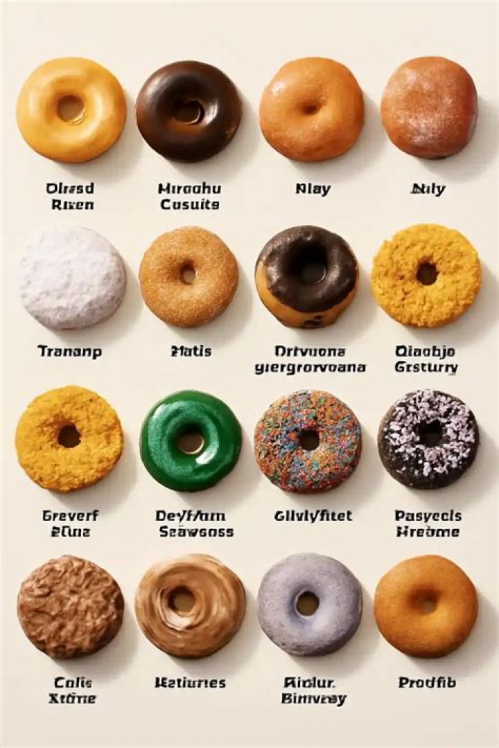 What are the different Flavours of Doughnuts I?