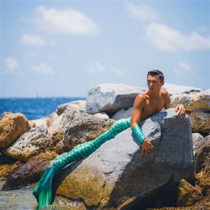 What do we say male mermaid in English?