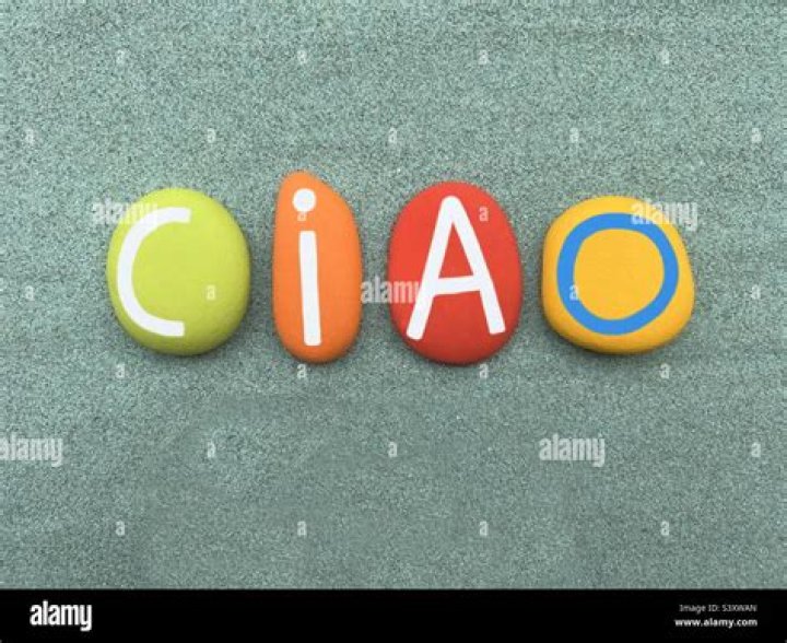 What word is Ciao?