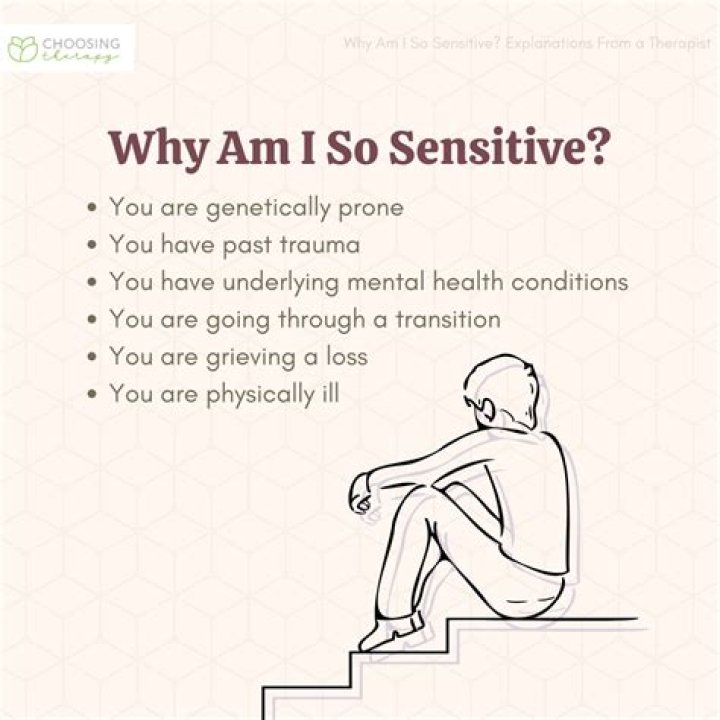Why am I so sensitive to people's comments?